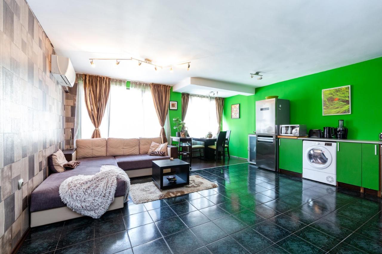 The Green Apartment - Free Parking Sofya Dış mekan fotoğraf